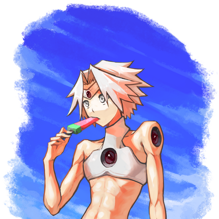 MMMMM, yummy popsicle!