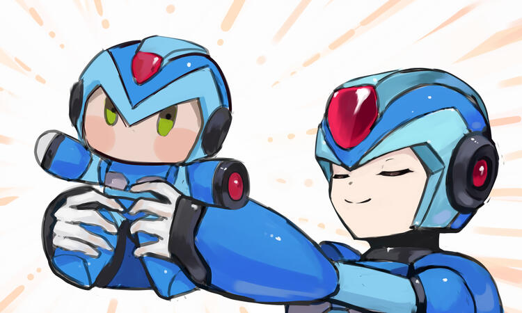 X got a tiny plushie of himself- yes