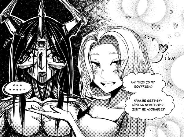 A totally normal couple