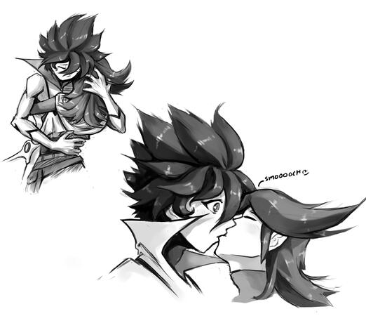 Casshern and Lyuze